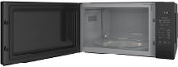PEB7227+JX7227-BSS GE Profile Countertop Microwave with Trim Kit - Black Slate-4