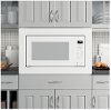 PEB7227DLWW+JX7230DLWW GE Profile 2.2 cu. ft. Microwave and 30 Inch Trim Kit - White-1