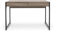 Driftwood Brown Two Drawer Office Desk - Essentials-2