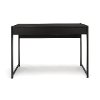 Espresso Brown Two Drawer Office Desk - Essentials -2