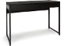 Espresso Brown Two Drawer Office Desk - Essentials