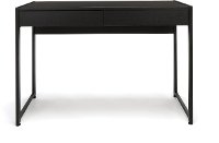 Espresso Brown Two Drawer Office Desk - Essentials -2