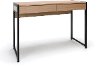 Harvest Brown Two Drawer Office Desk - Essentials -1