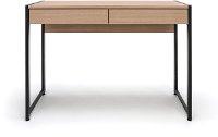 Harvest Brown Two Drawer Office Desk - Essentials -2
