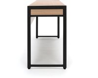 Harvest Brown Two Drawer Office Desk - Essentials -3
