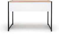 Harvest Brown Two Drawer Office Desk - Essentials -4