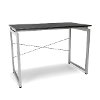Espresso Brown Floating Top Office Desk - Essentials