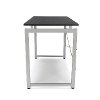 Espresso Brown Floating Top Office Desk - Essentials -3