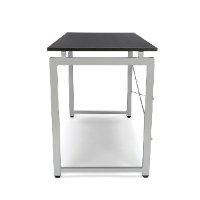Espresso Brown Floating Top Office Desk - Essentials -3