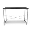 Espresso Brown Floating Top Office Desk - Essentials -4