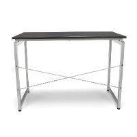 Espresso Brown Floating Top Office Desk - Essentials -4