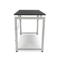 Espresso Brown Floating Top Office Desk - Essentials -5