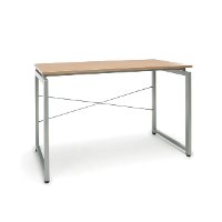 Harvest Brown Floating Top Office Desk - Essentials