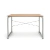 Harvest Brown Floating Top Office Desk - Essentials-2