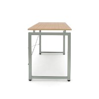 Harvest Brown Floating Top Office Desk - Essentials-5