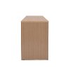 Harvest Brown Two Drawer Solid Panel Office Desk - Essentials -5