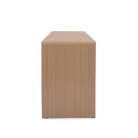 Harvest Brown Two Drawer Solid Panel Office Desk - Essentials -5
