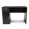 Modern Espresso Brown Office Desk - Essentials -2