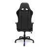Racing Style Blue and Black Gaming Chair - Essentials -4