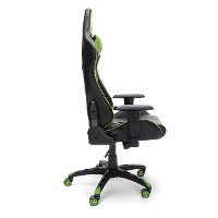 Racing Style Green and Black Gaming Chair - Essentials-5