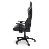 Racing Style Gray and Black Gaming Chair - Essentials -3