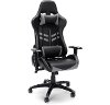 Racing Style Gray and Black Gaming Chair - Essentials