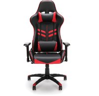 Racing Style Red and Black Gaming Chair - Essentials-2