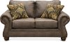 Casual Traditional Oak Brown Loveseat - Tahoe