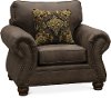 Casual Traditional Oak Brown Chair - Tahoe