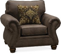 Casual Traditional Oak Brown Chair - Tahoe