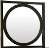 Clearance Modern Dark Brown Mirror - Crosby Street