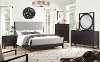 Modern Dark Brown 4 Piece King Bedroom Set - Crosby Street-3