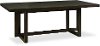 Dark Brown Trestle Dining Room Table - Crosby Street