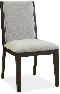 Gray Upholstered Dining Room Chair - Crosby Street