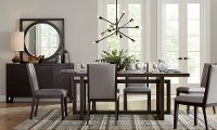 Morning Brew Brown Contemporary 5 Piece Dining Set - Crosby Street