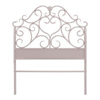 Traditional Rose Gold Twin Metal Bed - Elizabeth-2