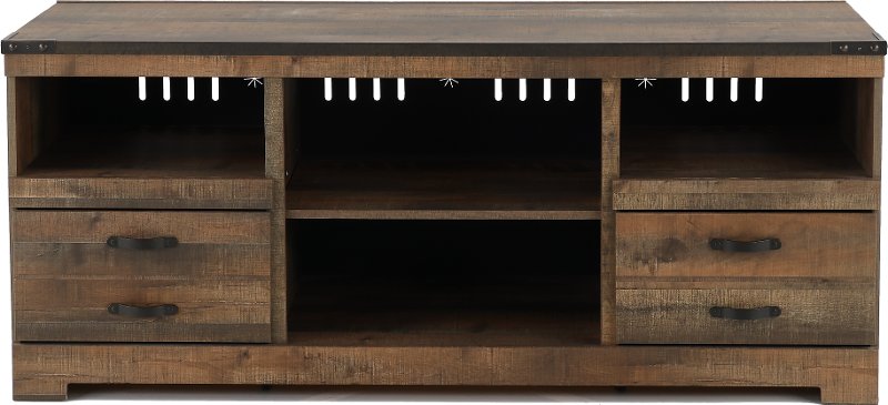 Rustic Gray Wooden 70 Inch Tv Stand Trinell Rc Willey