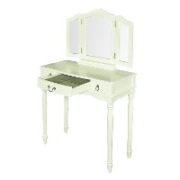 Classic Vanilla White Vanity Set - Torri-8