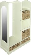 Classic Vanilla White Dress-Up Wardrobe - Torri-2