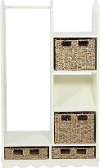 Classic Vanilla White Dress-Up Wardrobe - Torri-5