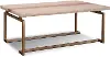 Spectrum Onyx and Gold Coffee Table