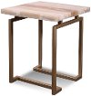 Onyx and Gold End Table - Spectrum