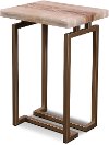 Onyx and Gold Side Table - Spectrum