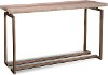 Onyx and Gold Sofa Table - Spectrum