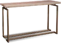 Spectrum Onyx and Gold Console Table