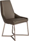 Chocolate Modern Upholstered Dining Chair - Patina