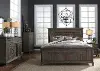 Artisan Prairie Aged Oak 4 Piece Queen Bedroom Set