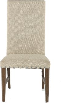 Gray Upholstered Dining Chair - Artisan Prairie