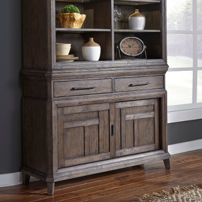 Aged Oak Buffet - Artisan Prairie