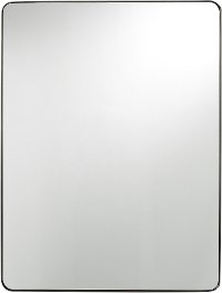 Contemporary Bronze Metal Mirror - Modern